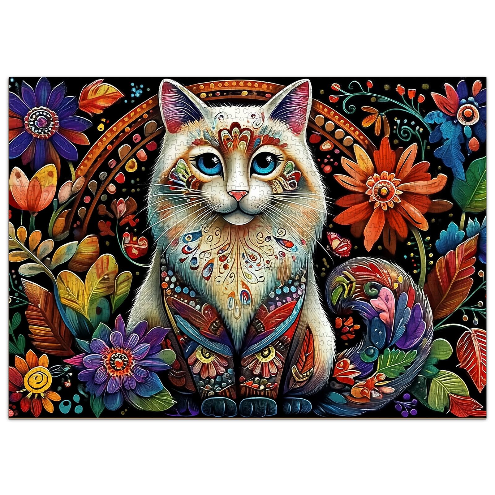 Garden Cat Puzzles for Adults 1000 Pieces