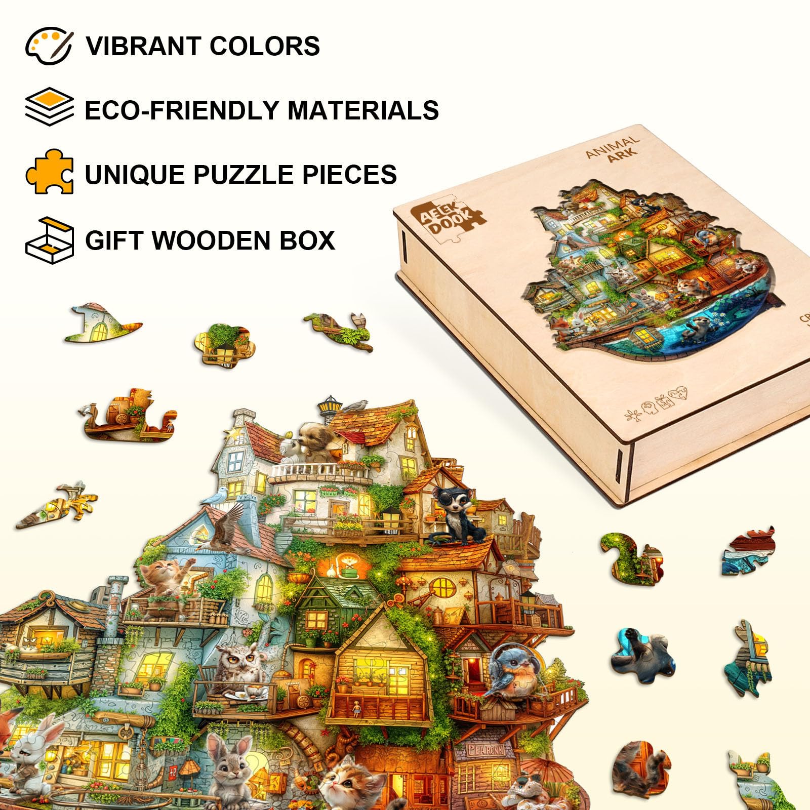 Animal Ark Wooden Puzzle