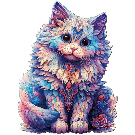 Ragdoll Cat Puzzle Wood Puzzles Adult