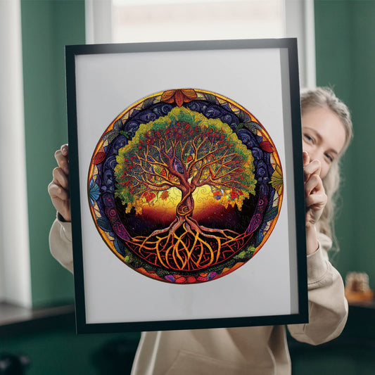 Twilight Tree of Life Wooden Puzzles for Adults