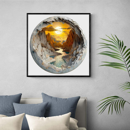 Cave Wooden Puzzle