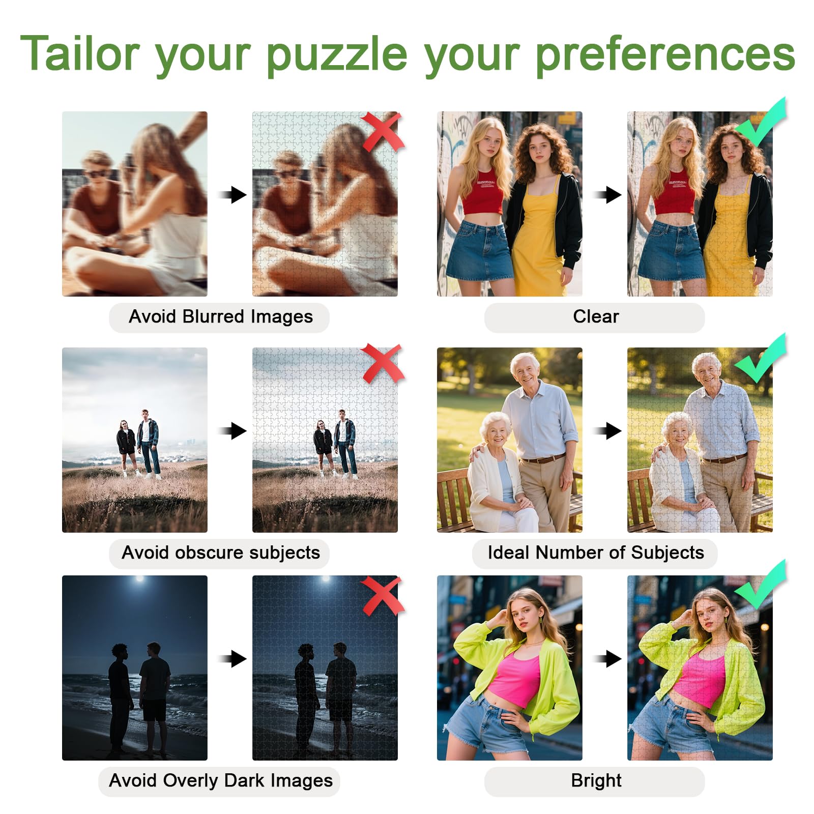 Personalized Picture Jigsaw Puzzle from Your Own Photos - Aeekdook