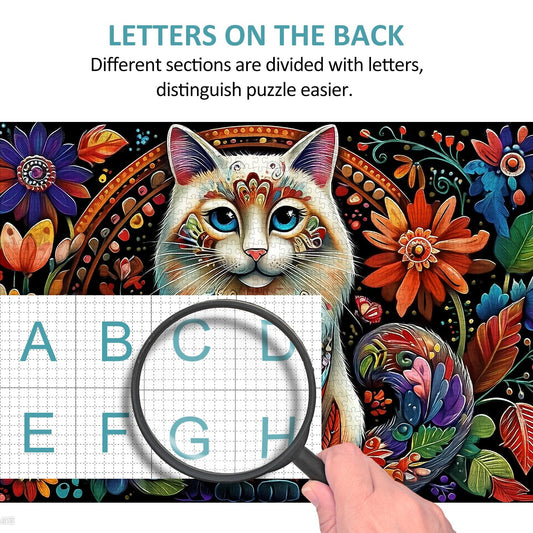 Garden Cat Puzzles for Adults 1000 Pieces