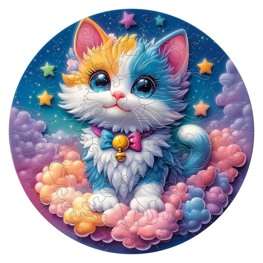 Celestial Kitten 50 Pieces Children Puzzles