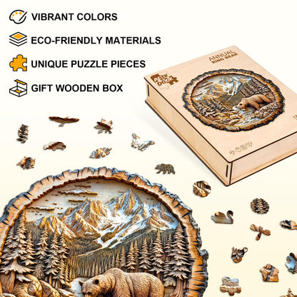 Annual Ring Bear Puzzle