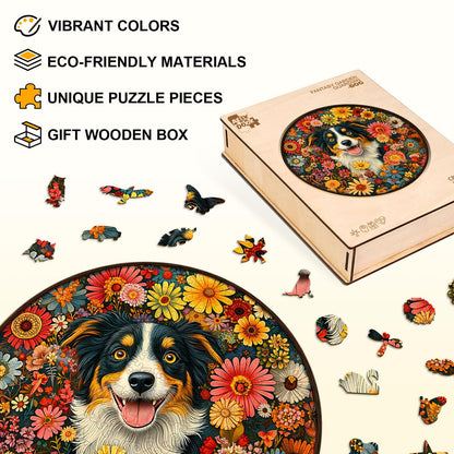 Fantasy Flowers Dog
