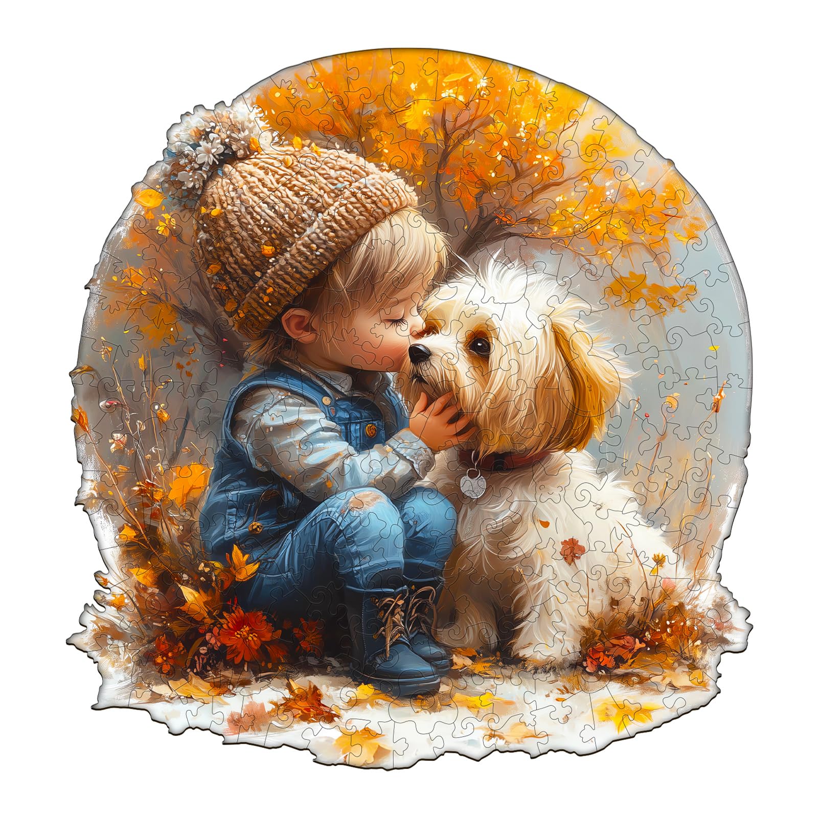 Child and Dog