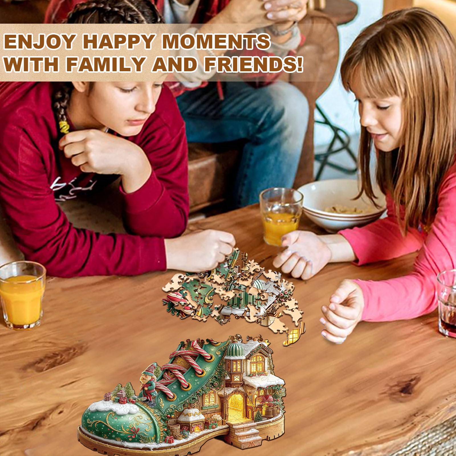 Christmas Snow Boot Hut