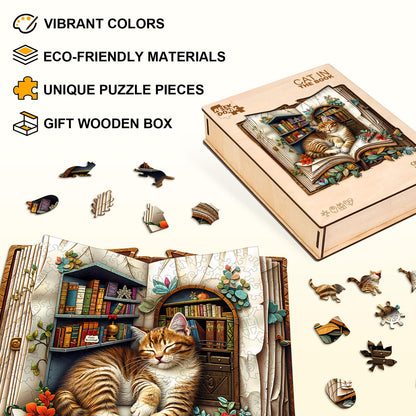 Cat in The Book