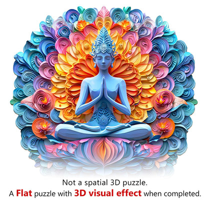 Mandala Yoga Wood Puzzles