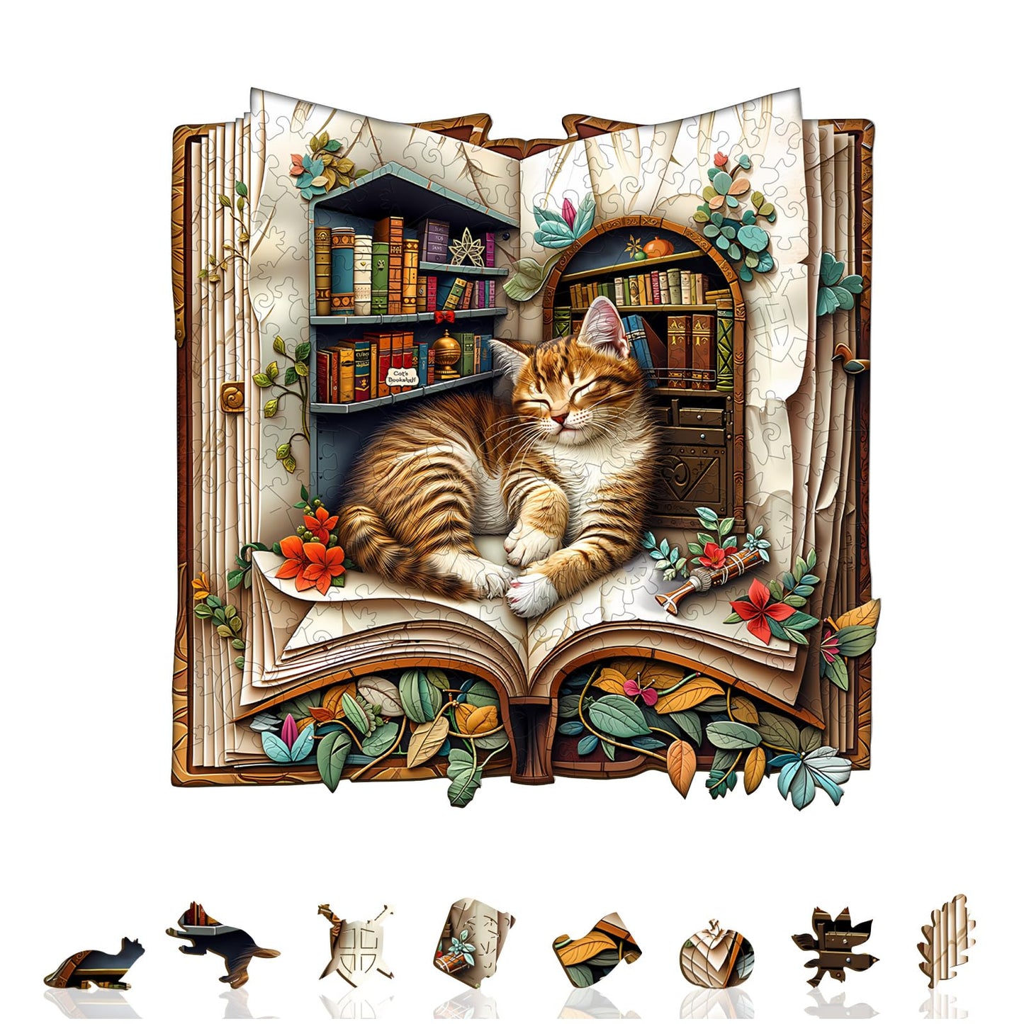 Cat in The Book
