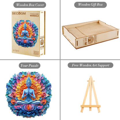 Mandala Yoga Wood Puzzles