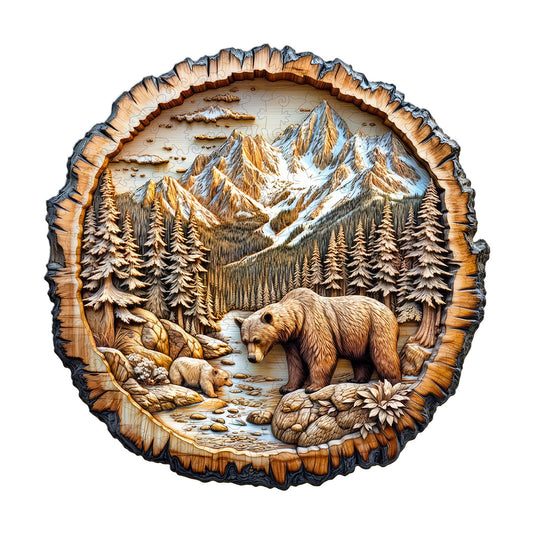 Annual Ring Bear Puzzle