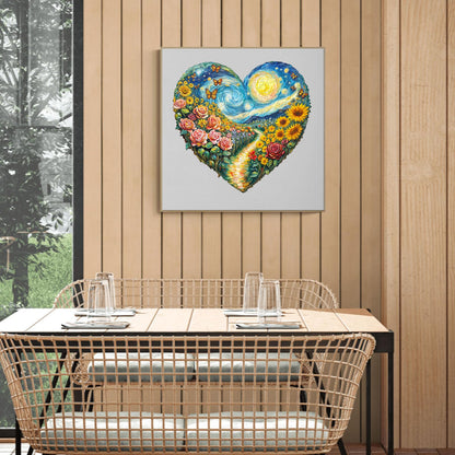 Heart-shaped Garden