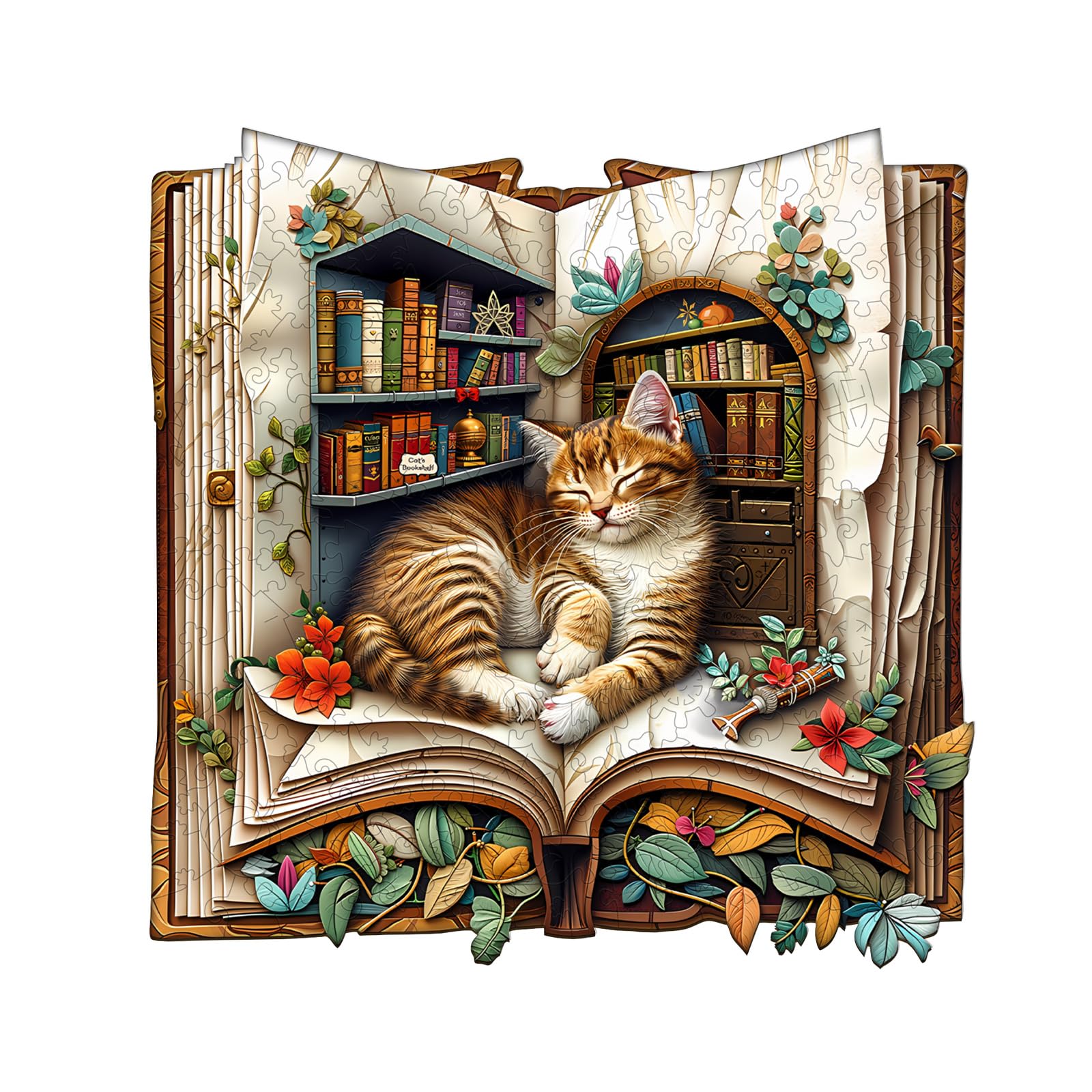 Cat in The Book