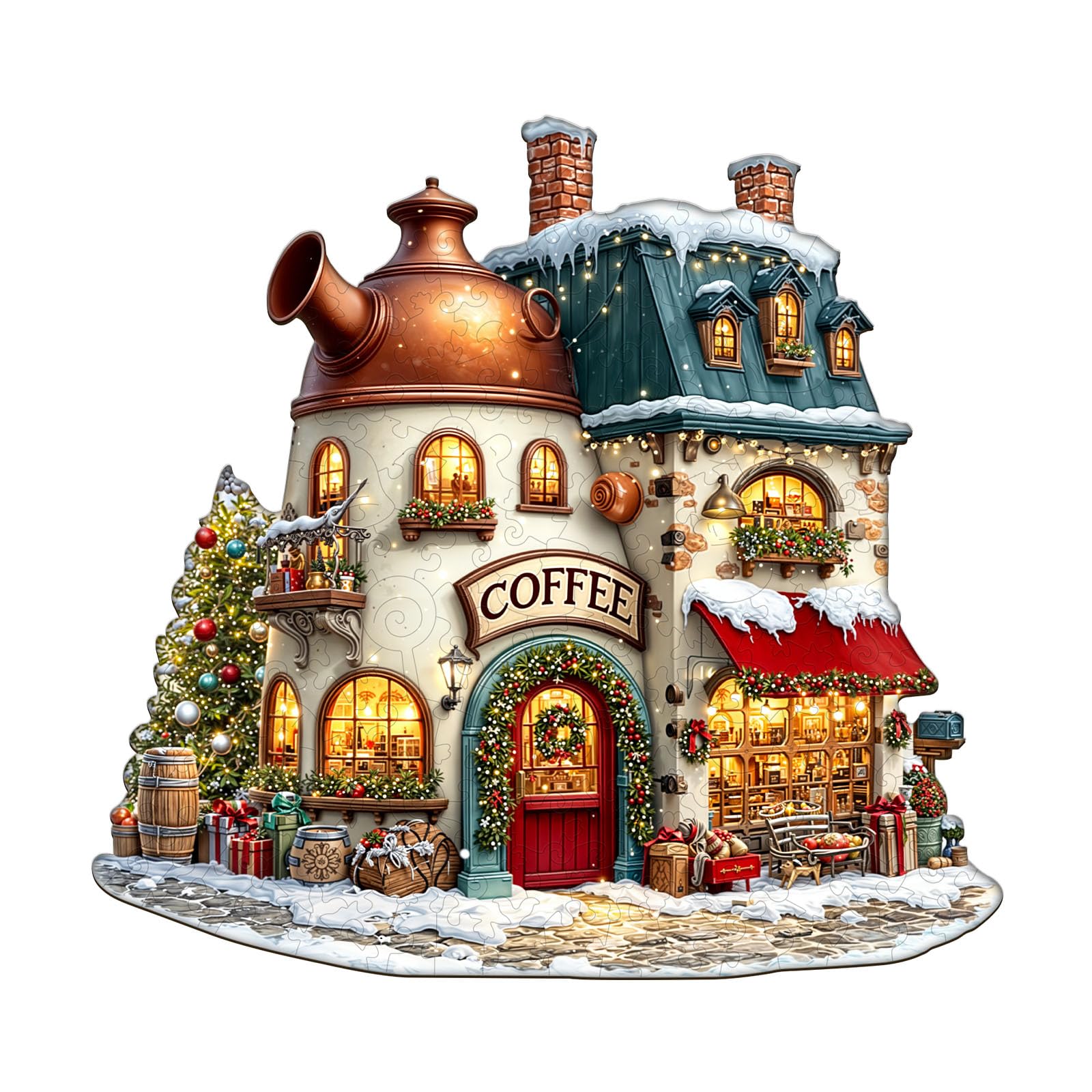Christmas Cafe House