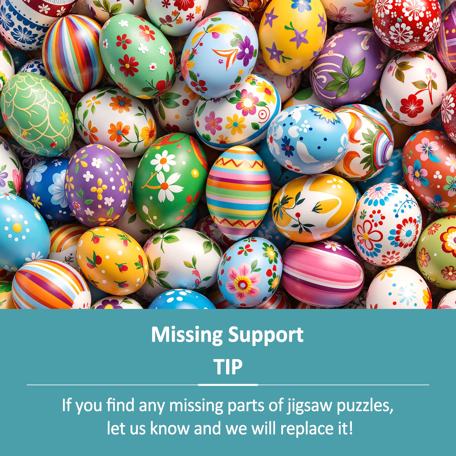 Easter Egg Collection 1000 Piece Jigsaw Puzzles