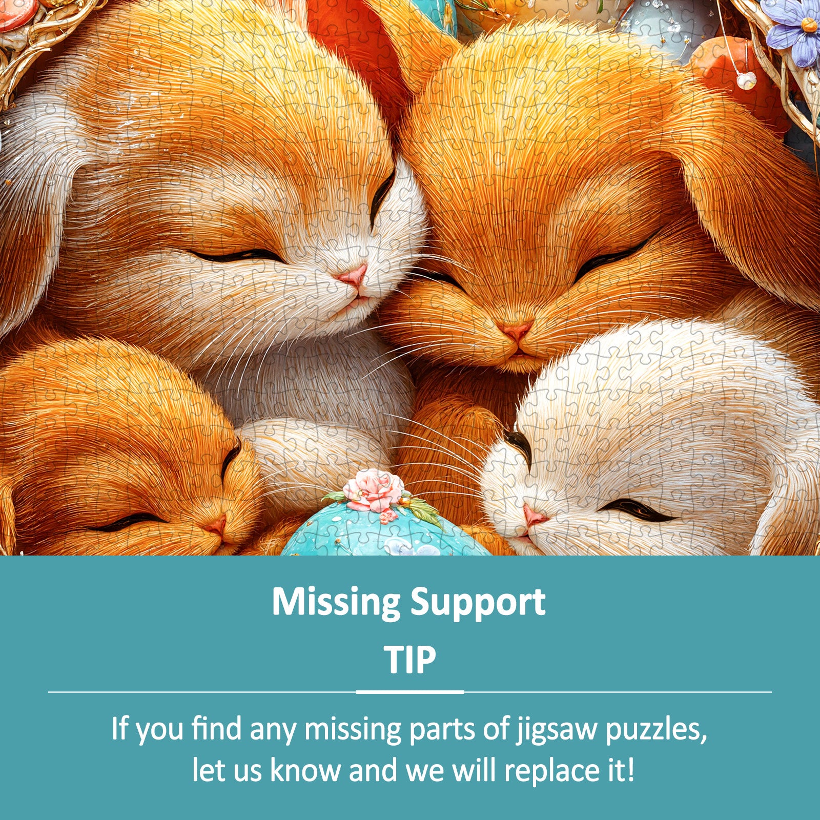 Easter Bunny 1000 Piece Jigsaw Puzzles