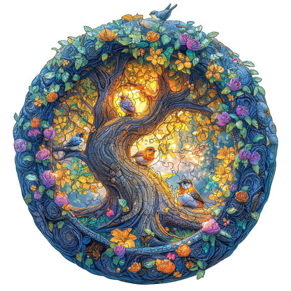 Jungle Bird Wood Puzzles Adult