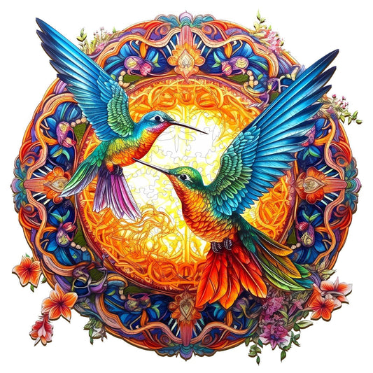 Hummingbird Wooden Puzzles for Adults