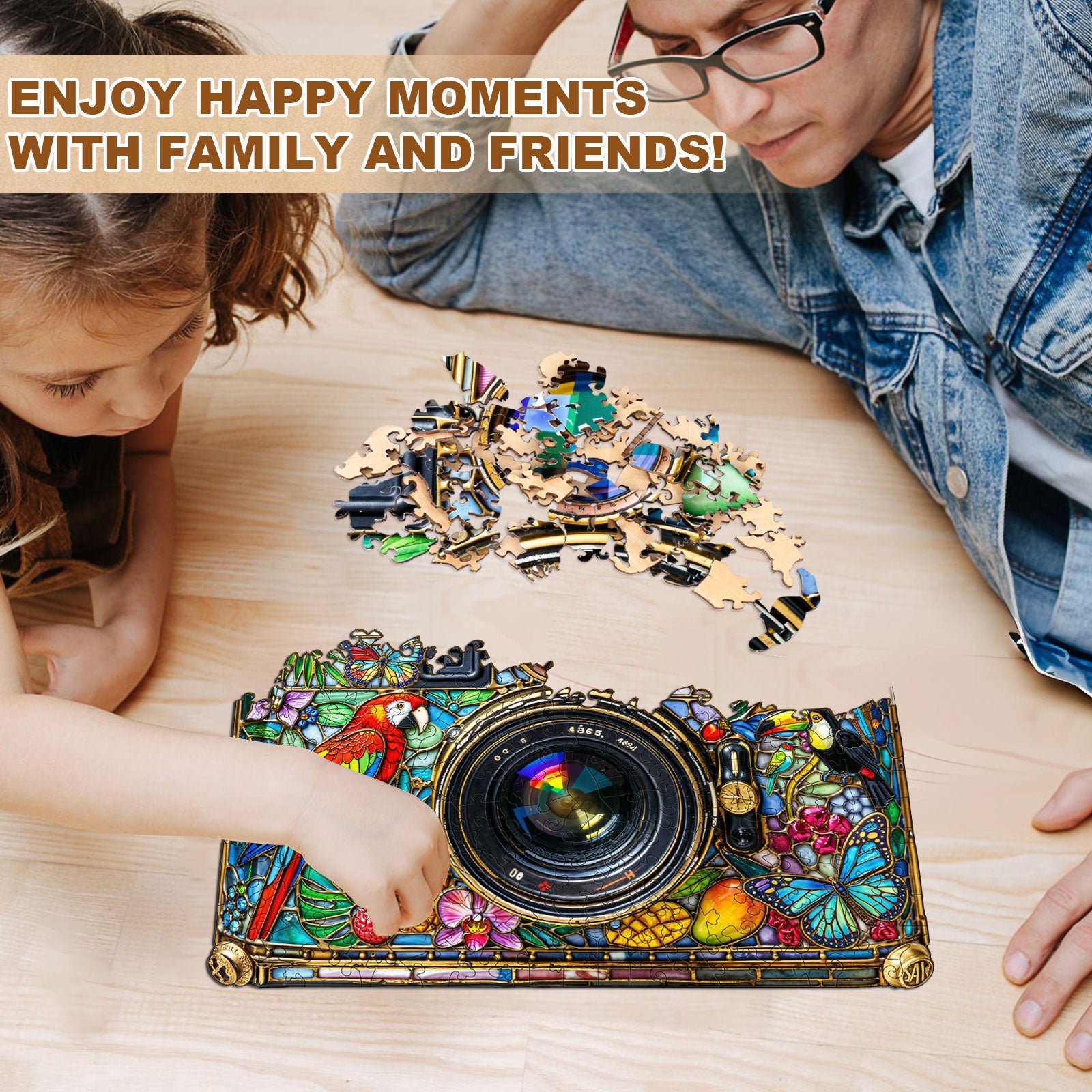 Tropical Lens Unique Wooden Puzzles