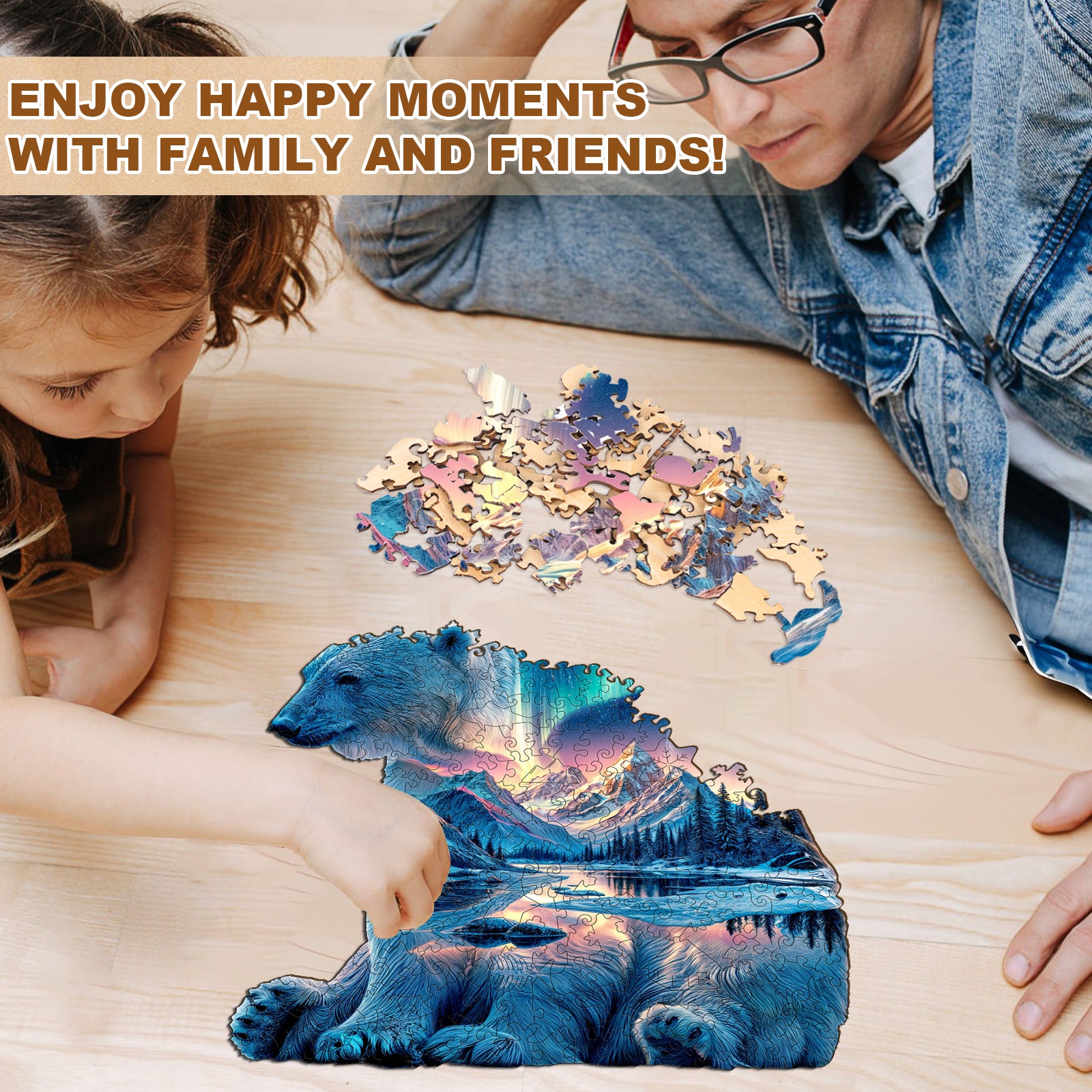 Frozen Dreams Wooden Jigsaw Puzzles - Aeekdook