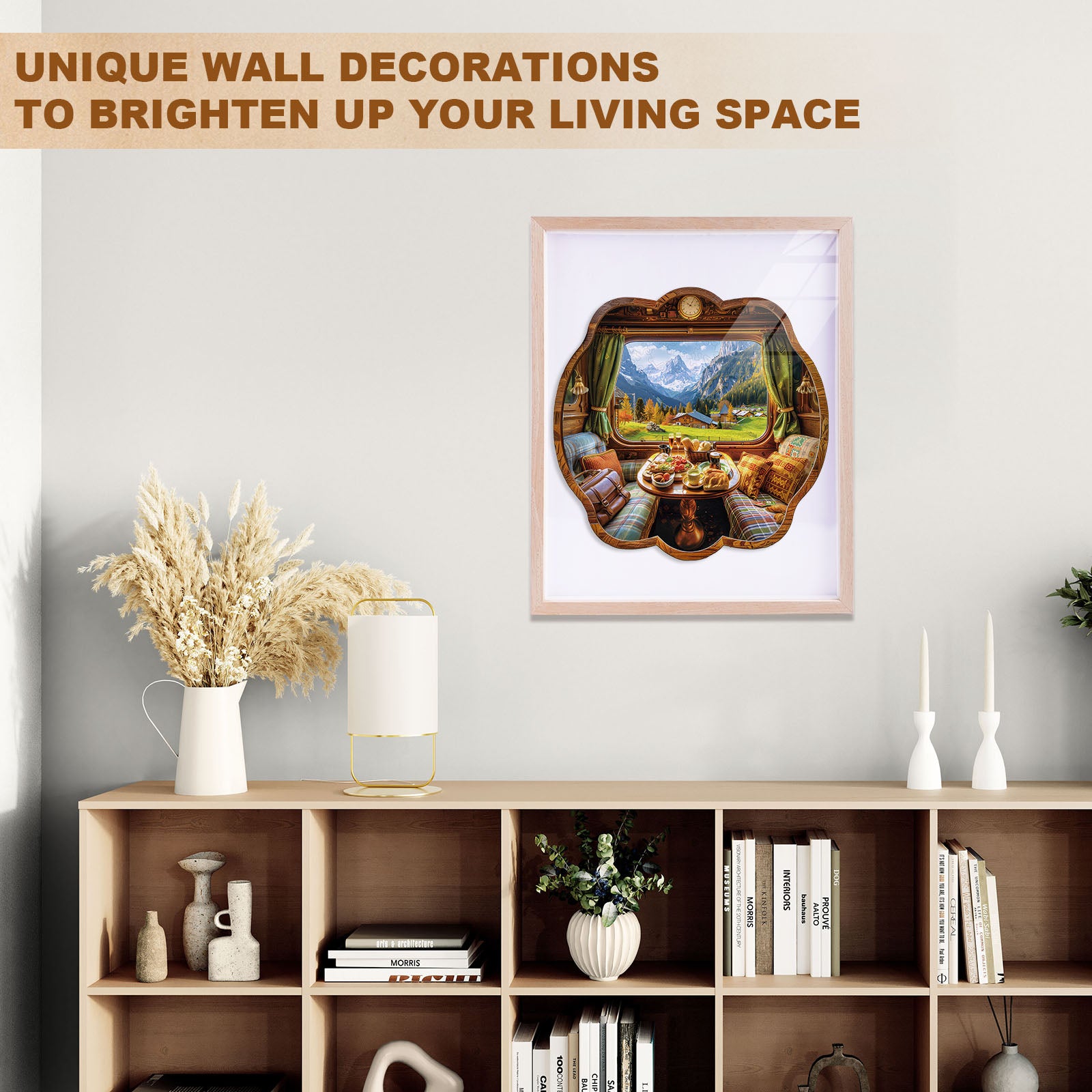 Tranquil Journey Wooden Jigsaw Puzzles for Adults - Aeekdook
