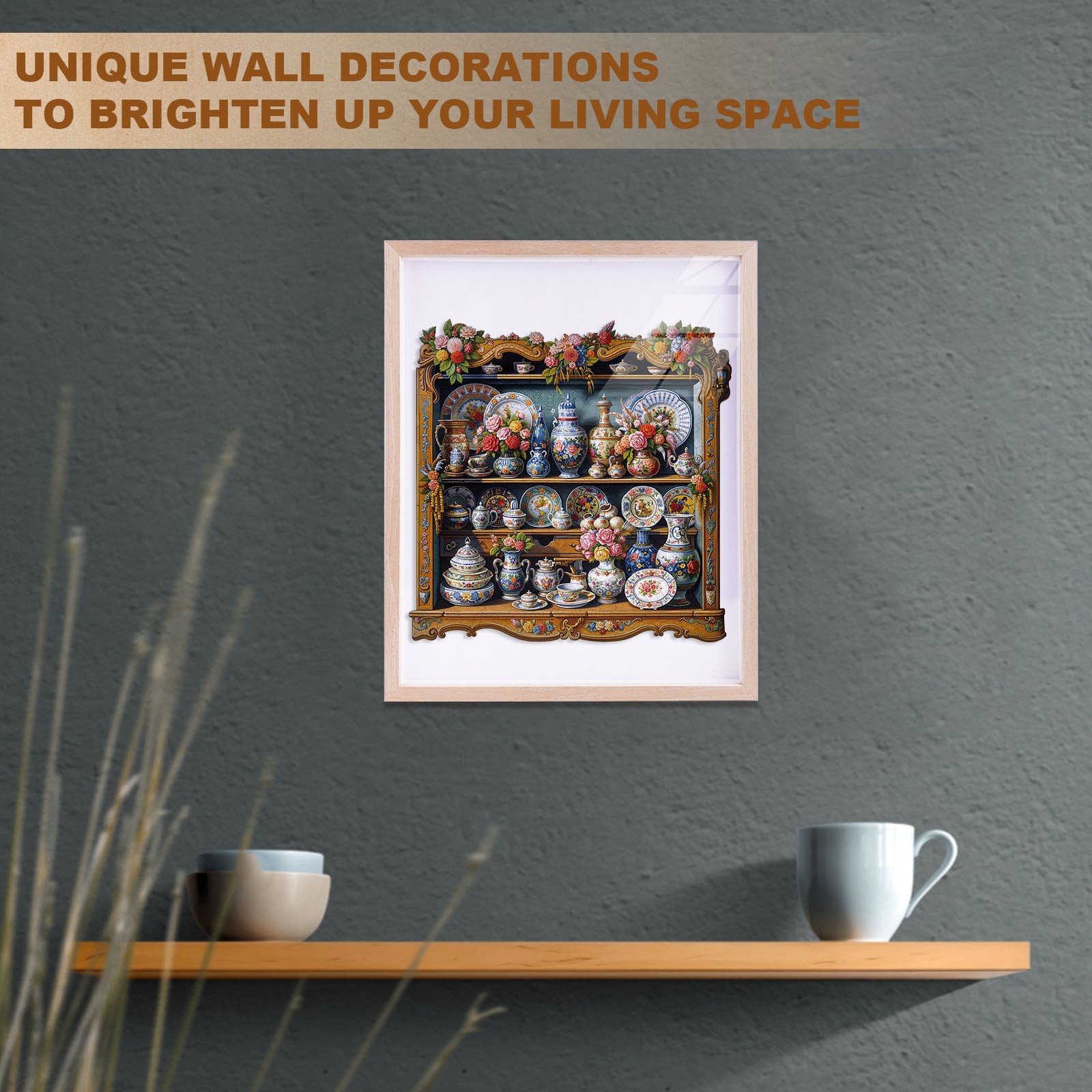 Porcelain Treasures Wooden Puzzles for Adults - Aeekdook