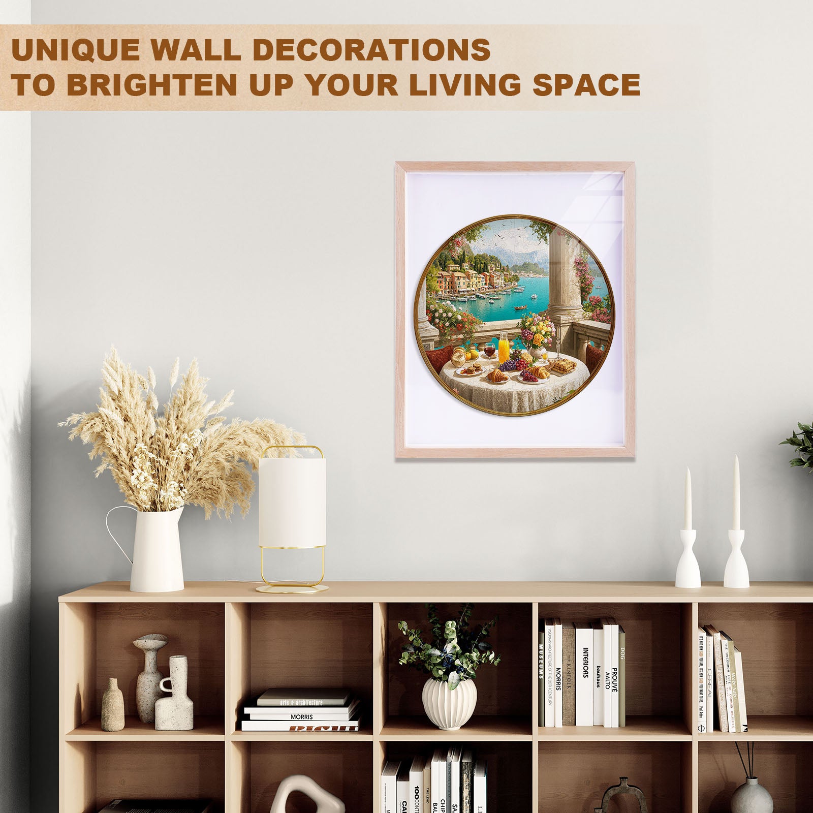 Afternoon Tea Scenery Wood Puzzles for Adult - Aeekdook