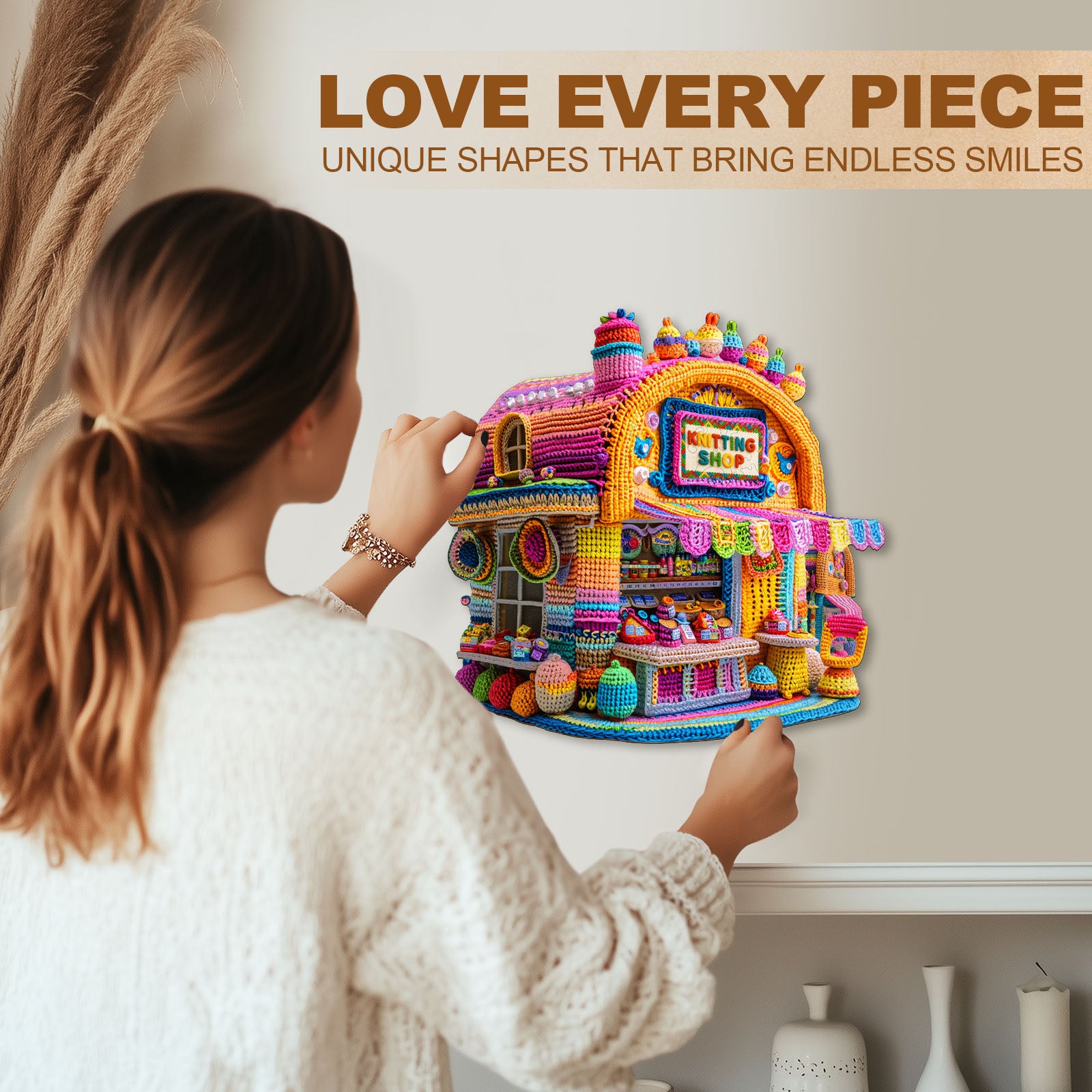 Knitting Shop Unique Wooden Puzzles - Aeekdook