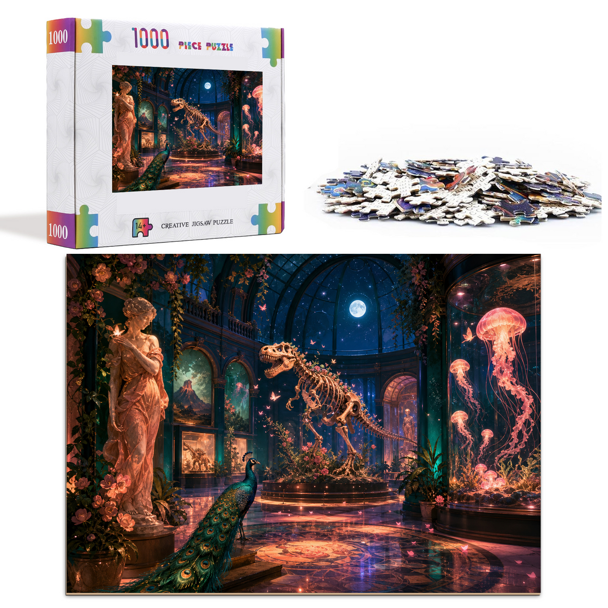 Velvet Museum After Midnight Landscape Puzzle - puzzle product view