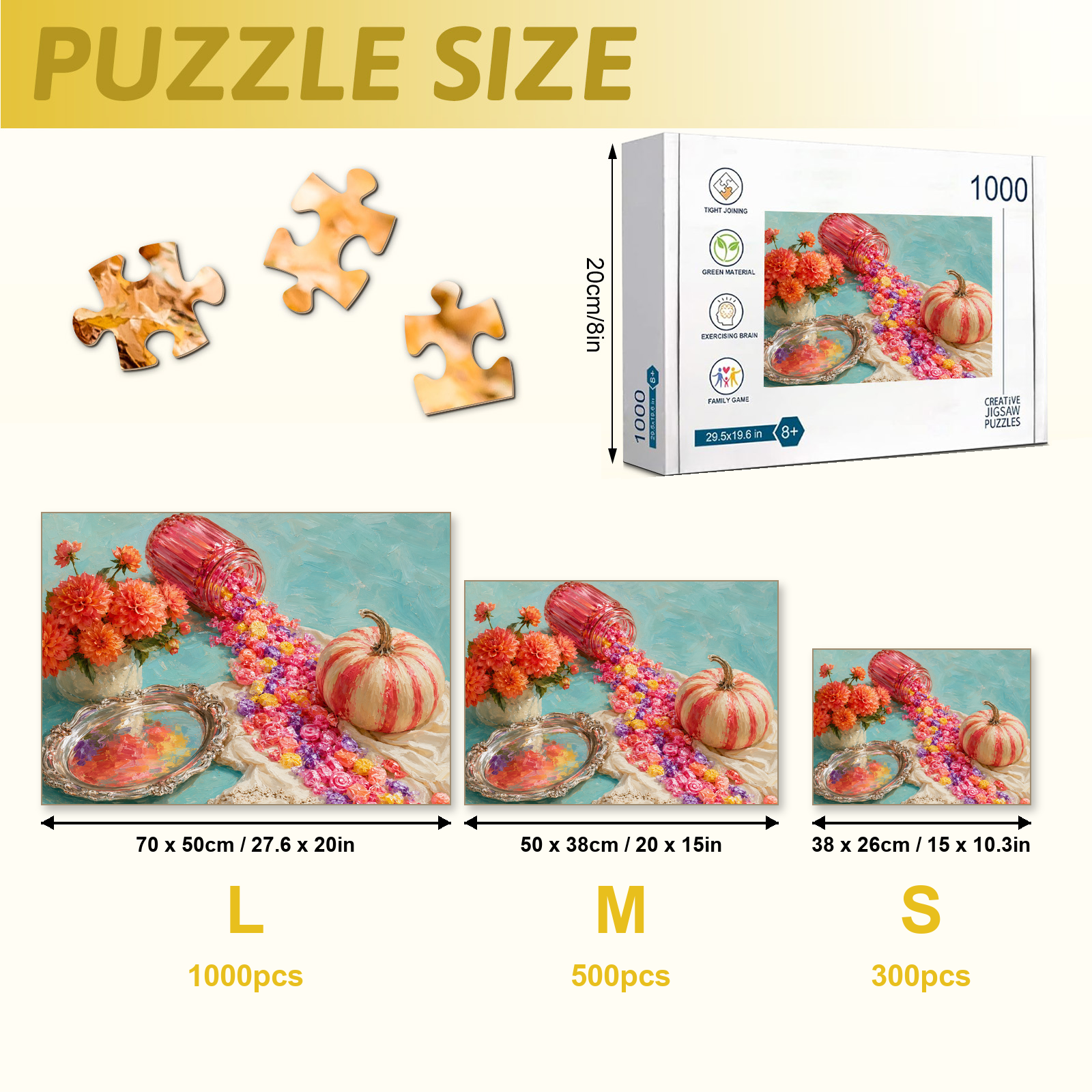 Halloween Candy Still Life 1000 Piece Puzzle - puzzle detail view