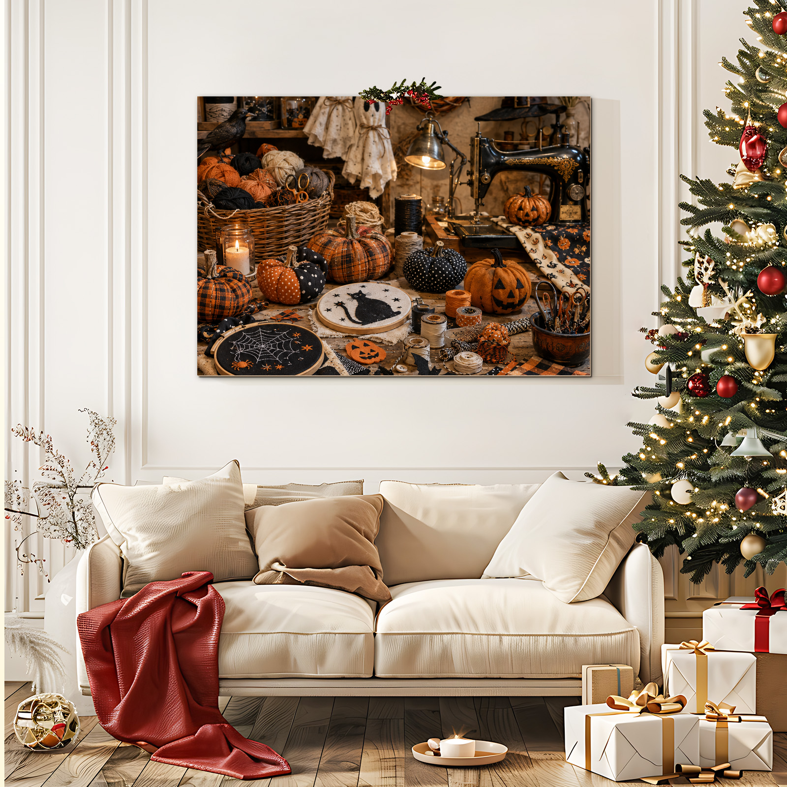 Halloween Craft Room Jigsaw Puzzle - puzzle packaging view