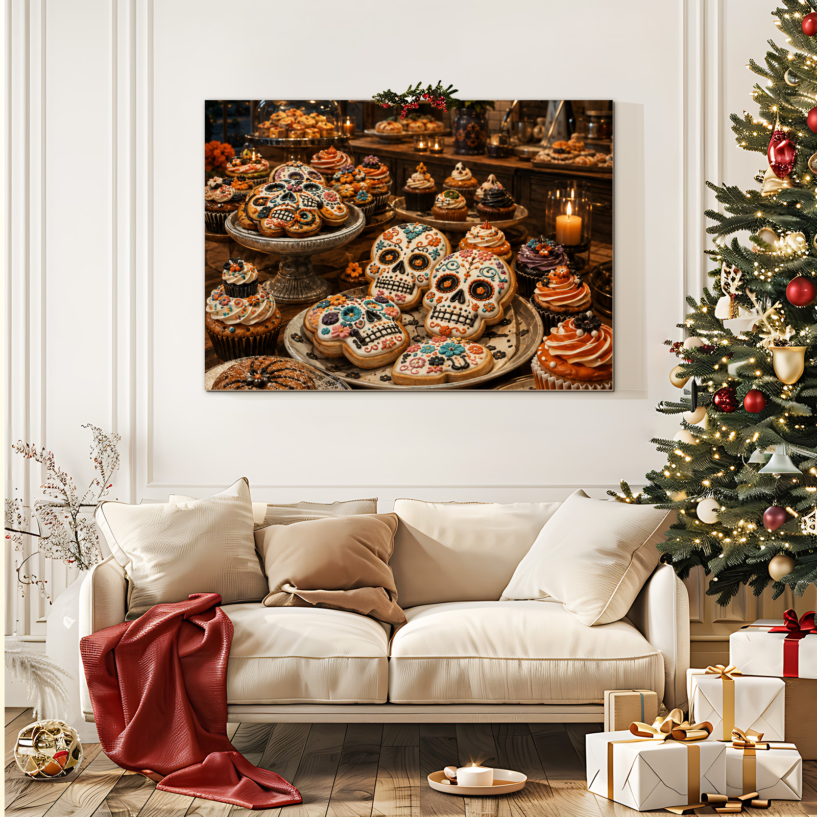 Sugar Skull Bakery Halloween Jigsaw Puzzle - puzzle packaging view