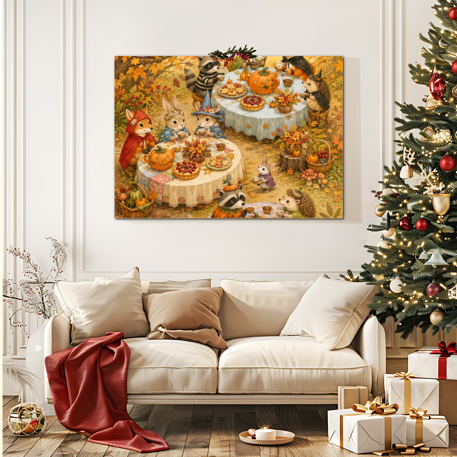 Woodland Costume Tea Party Jigsaw Puzzle - puzzle packaging view