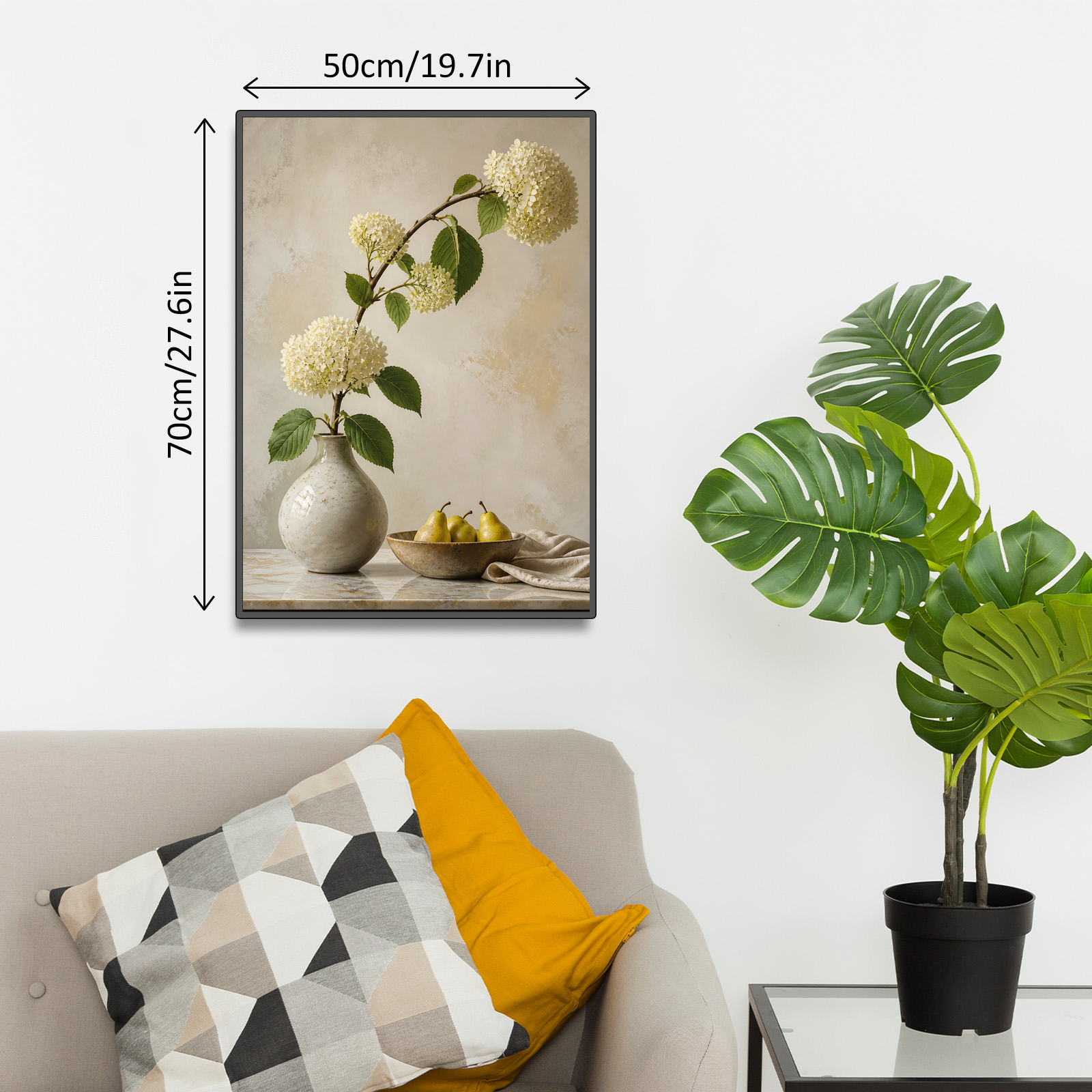 Rain-Washed Botanical Still Life Portrait Puzzle - puzzle product view