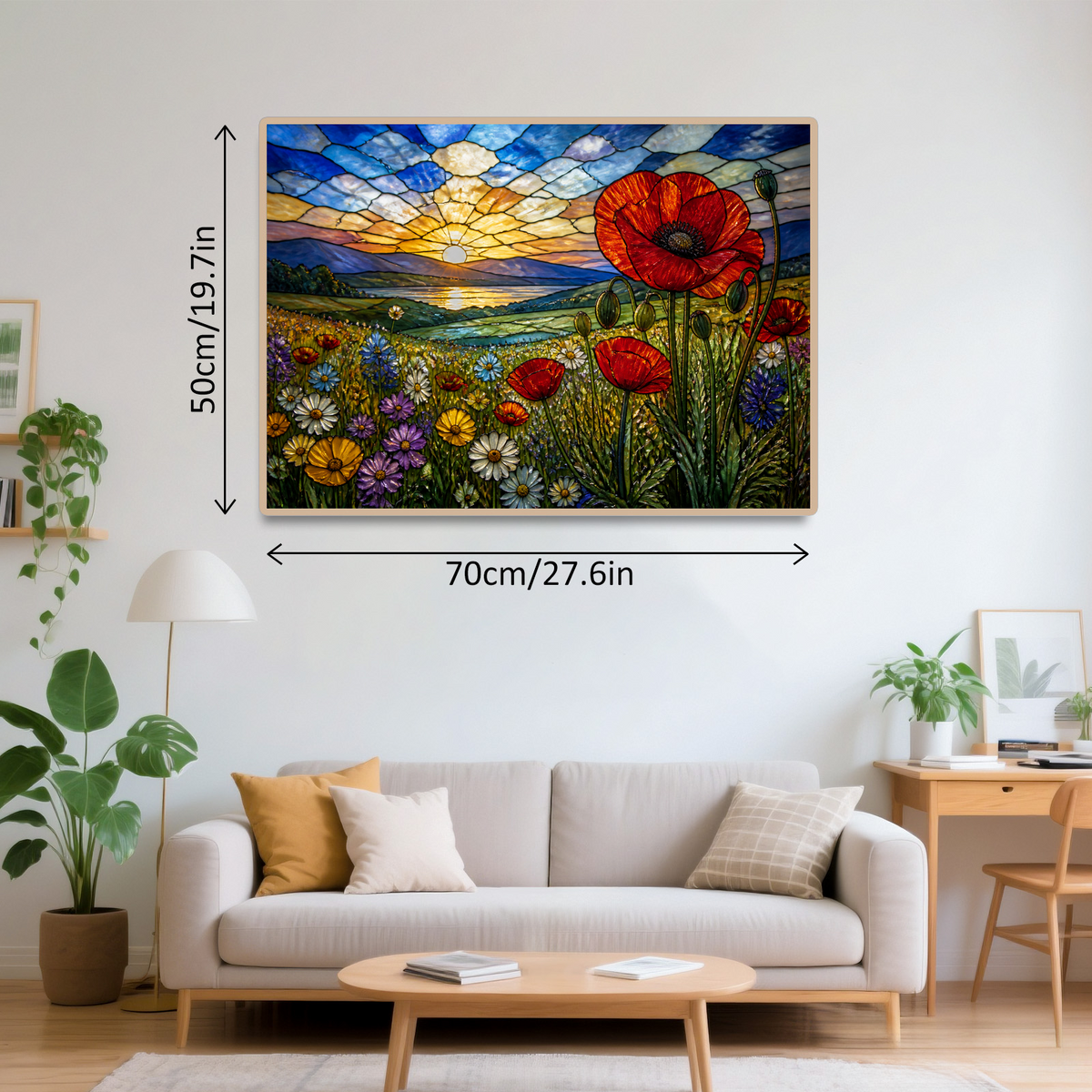 Quiet Wildflower Meadow Landscape Puzzle - puzzle product view