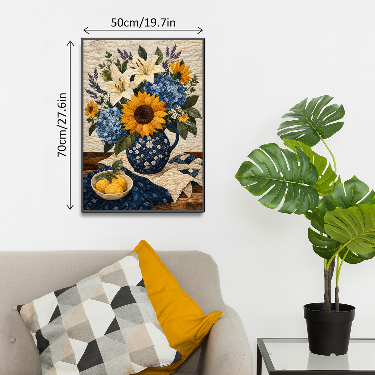 Vibrant Botanical Still Life Portrait Puzzle - puzzle product view