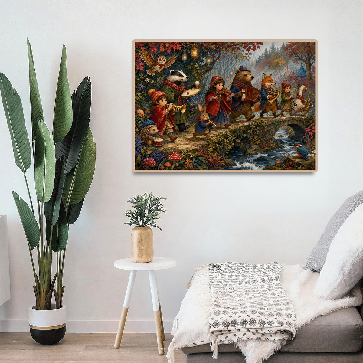Misty Music Makers Parade Landscape Puzzle - puzzle product view
