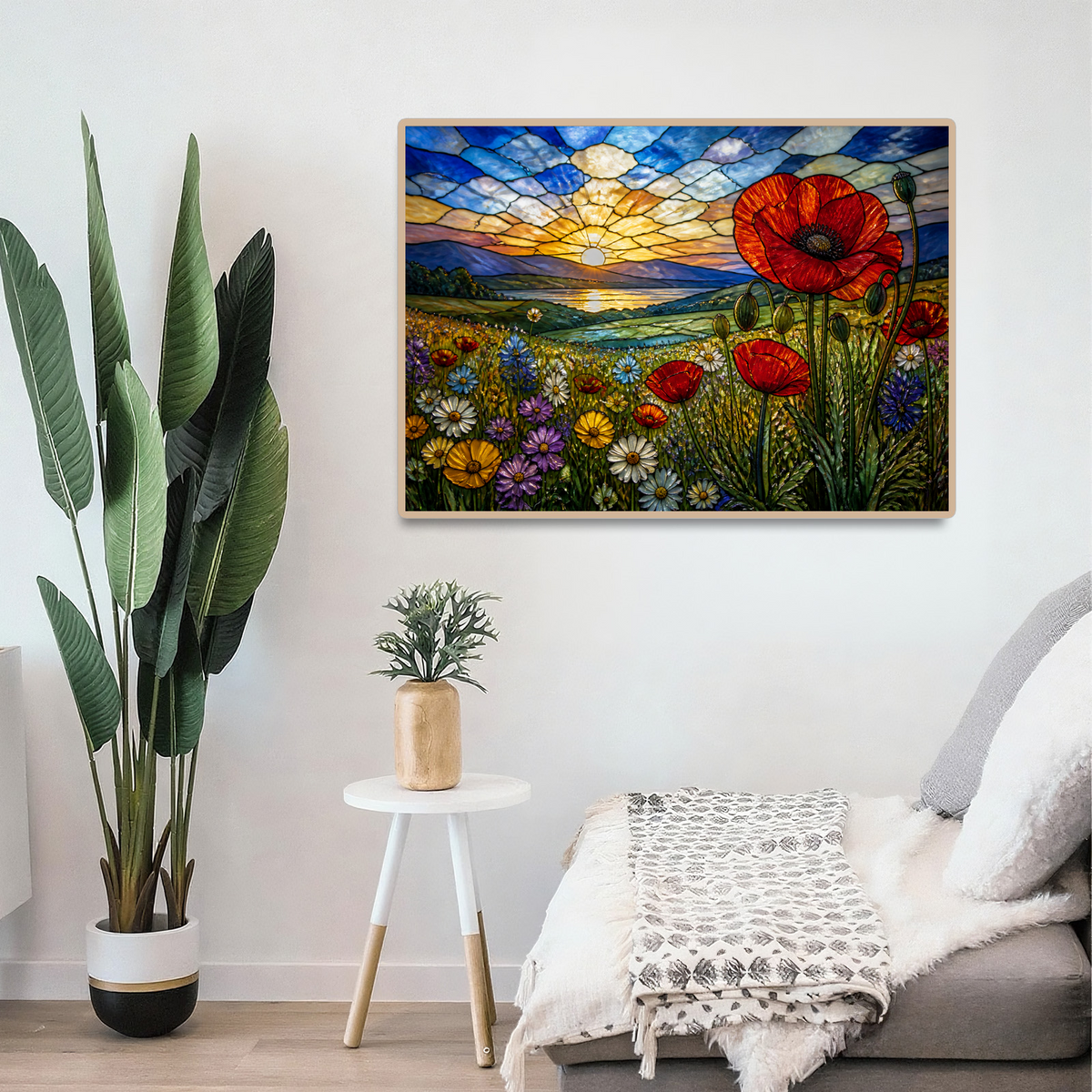 Quiet Wildflower Meadow Landscape Puzzle - puzzle product view