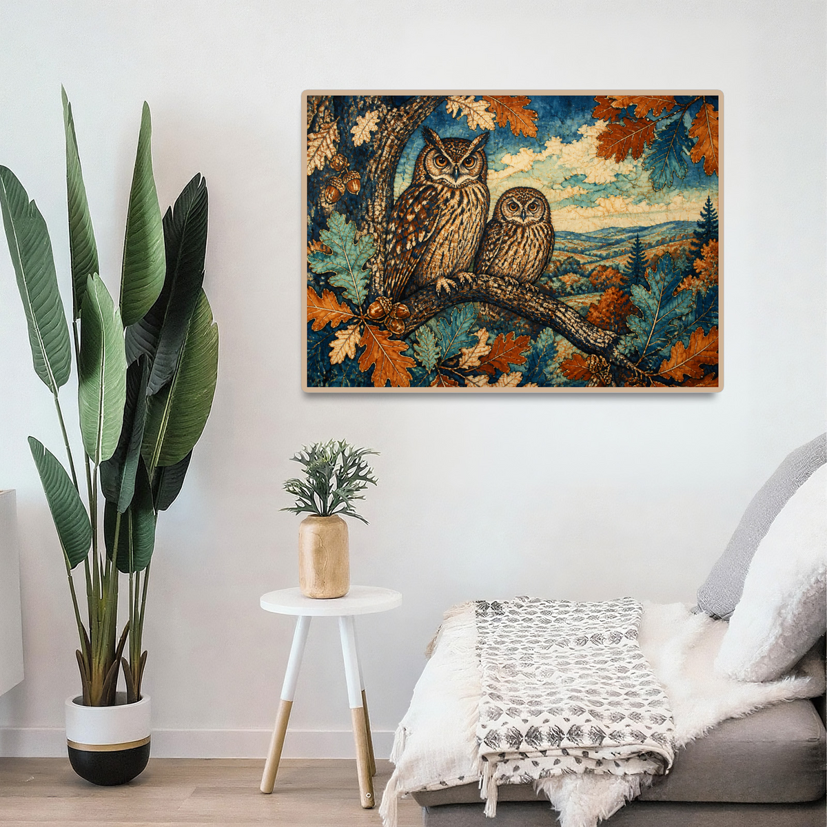 Story-Rich Owls Landscape Puzzle - puzzle product view