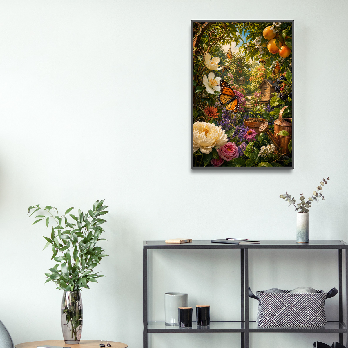 Hidden Garden Pollinator Story Portrait Puzzle - puzzle product view
