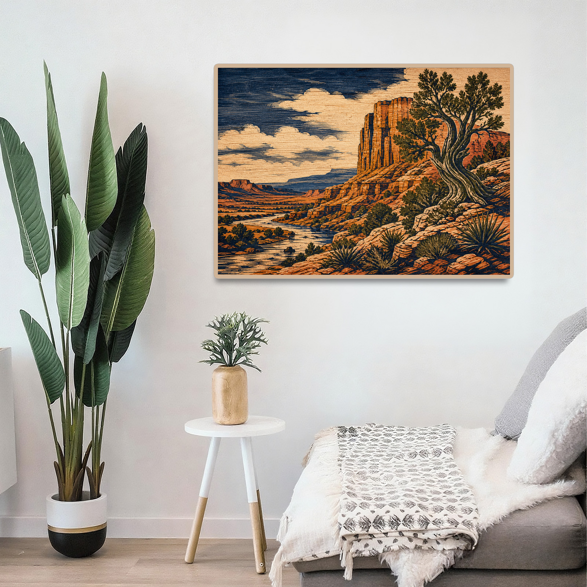 Quiet Desert Canyon Landscape Puzzle - puzzle product view
