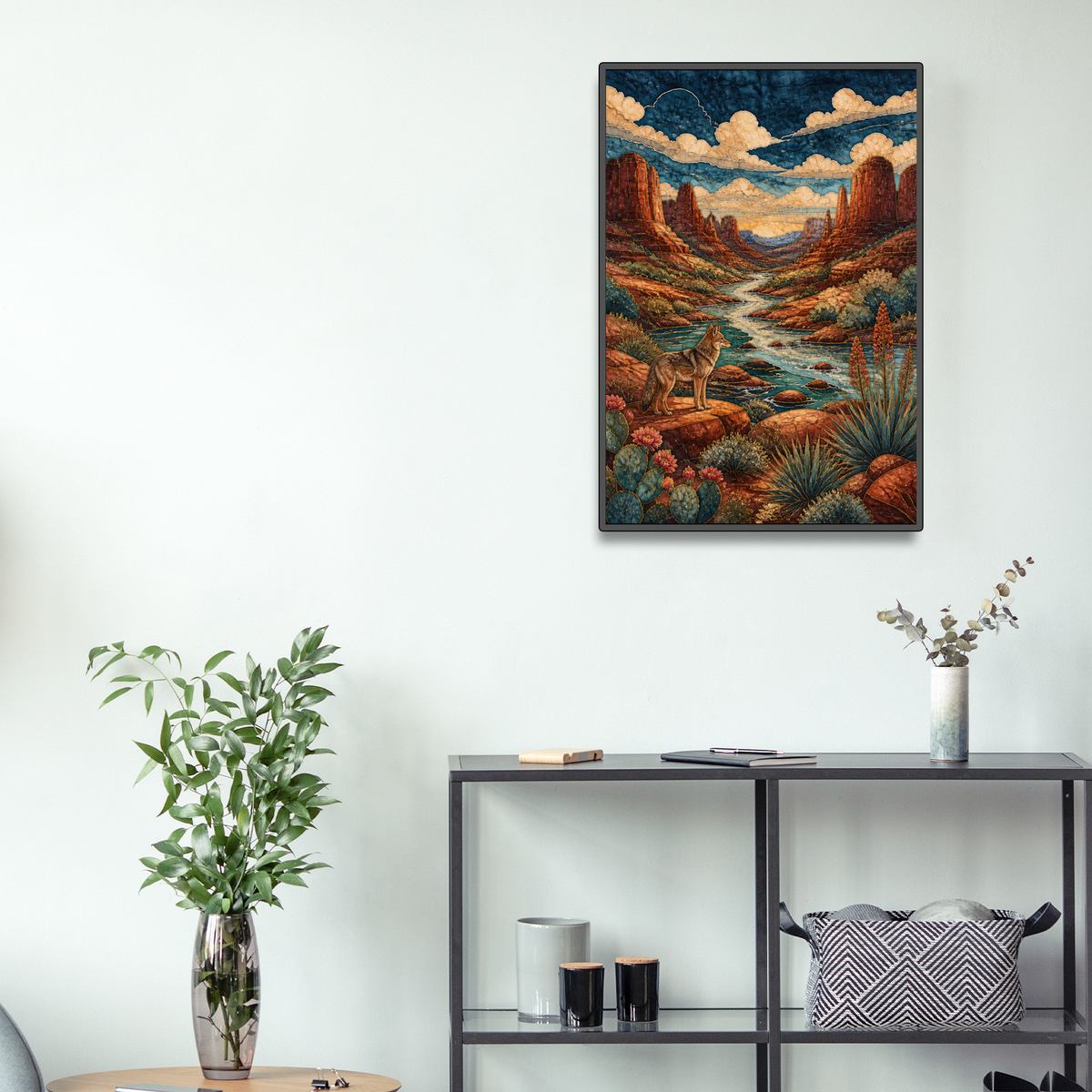 Story-Rich Desert Canyon Portrait Puzzle - puzzle product view
