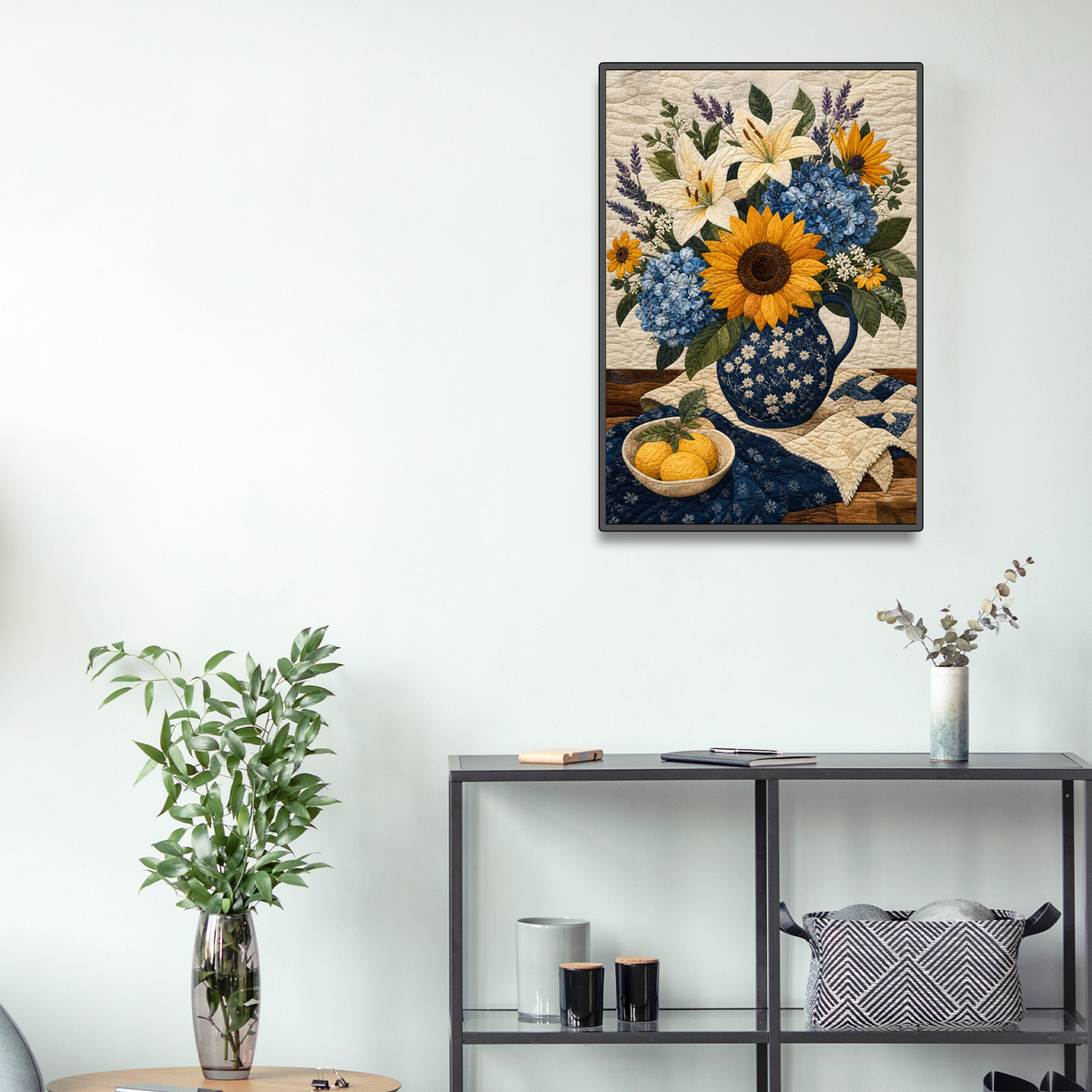 Vibrant Botanical Still Life Portrait Puzzle - puzzle product view