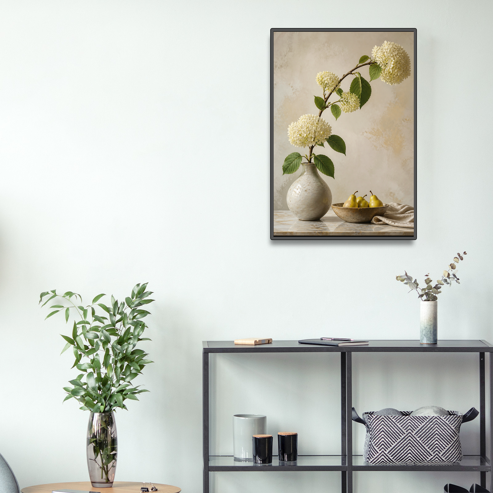 Rain-Washed Botanical Still Life Portrait Puzzle - puzzle product view