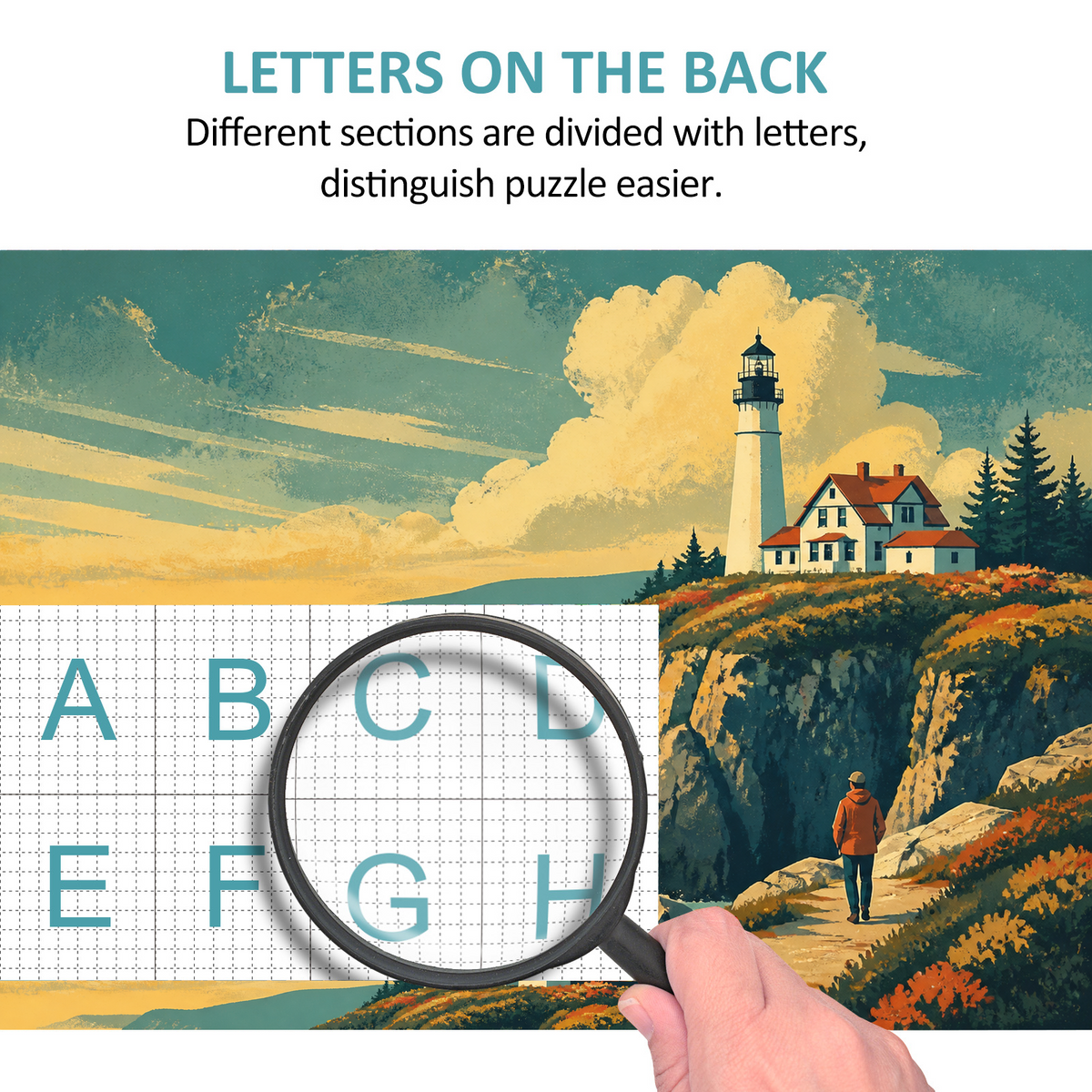 Quiet Coastal Cliffs Landscape Puzzle - puzzle product view